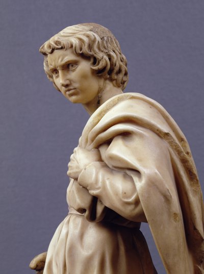 Heiliger Proculus, aus der Arca di San Domenico, 1495 (Detail) von Michelangelo Buonarroti